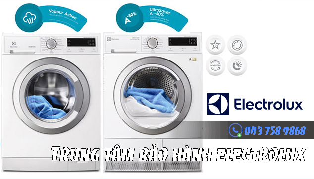 Bảo hành máy giặt Electrolux tại Hà Nội