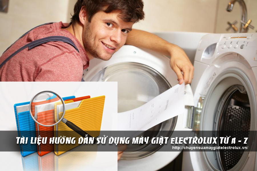 Hướng dẫn sử dụng máy giặt electrolux