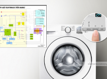 Tìm hiểu sơ đồ mạch điện máy giặt Electrolux