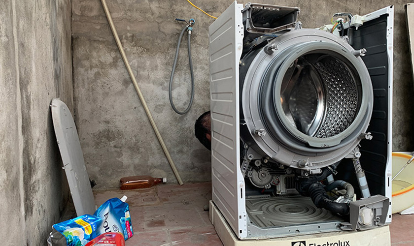 Máy giặt Electrolux rung lắc mạnh: Nguyên nhân và Cách sửa